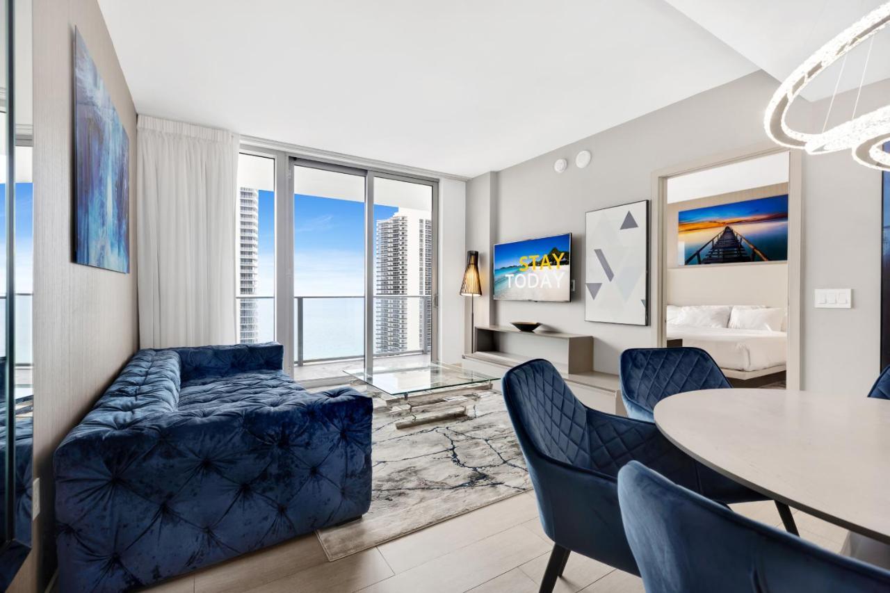 Hyde House - Luxury Waterfront 2Br 2Ba Apartment Suite With Direct Ocean View, Roof Top Pool, Resort Amenities Голливуд Экстерьер фото