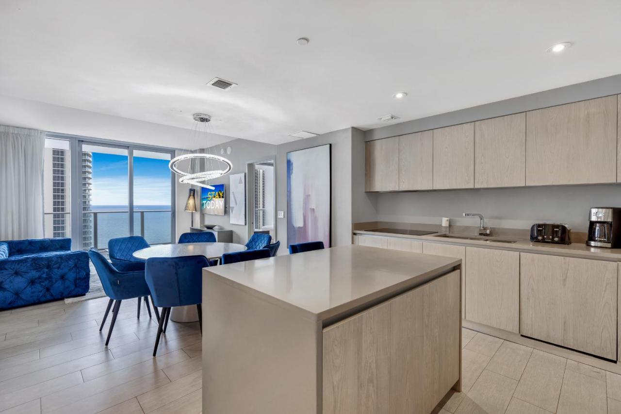 Hyde House - Luxury Waterfront 2Br 2Ba Apartment Suite With Direct Ocean View, Roof Top Pool, Resort Amenities Голливуд Экстерьер фото