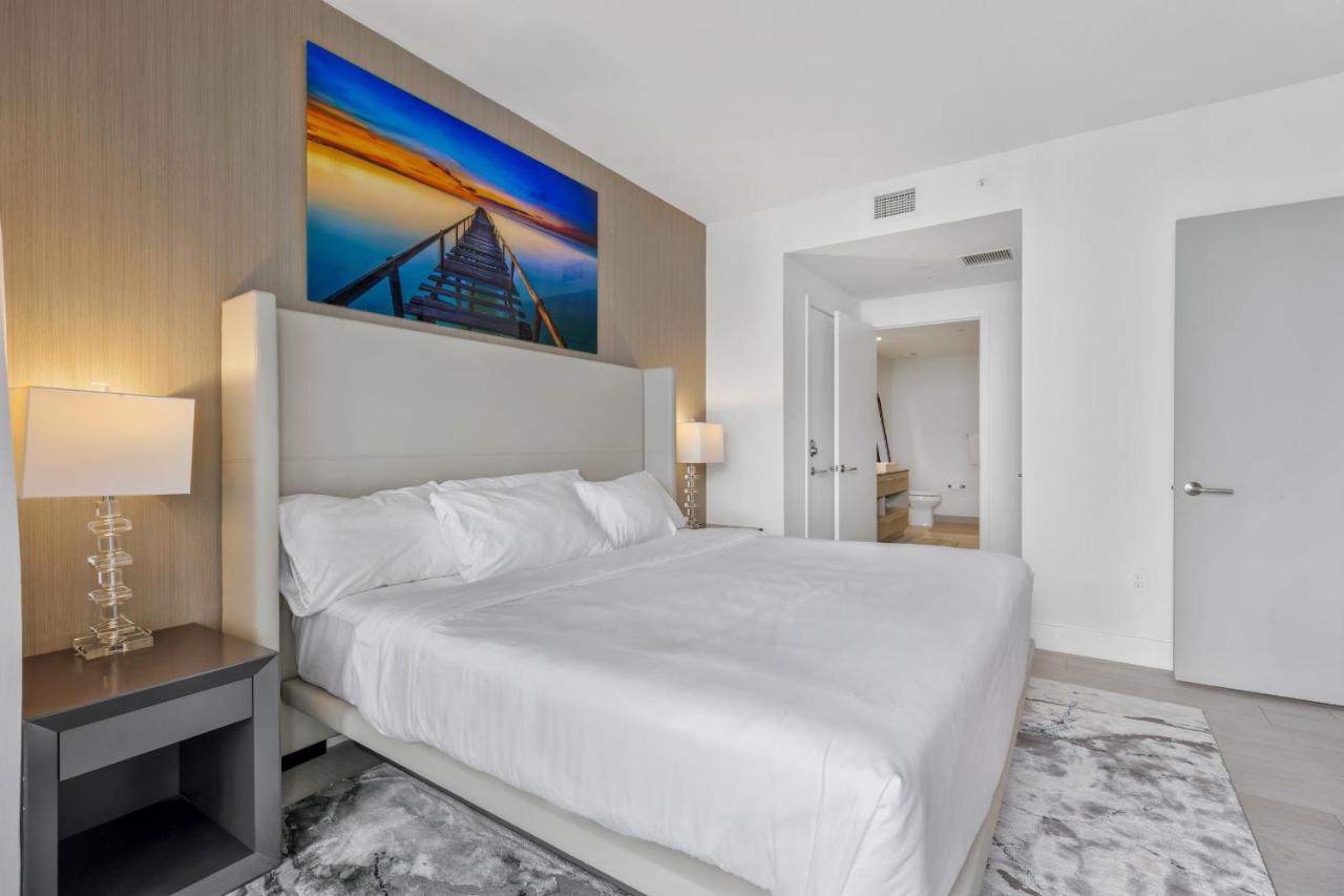 Hyde House - Luxury Waterfront 2Br 2Ba Apartment Suite With Direct Ocean View, Roof Top Pool, Resort Amenities Голливуд Экстерьер фото