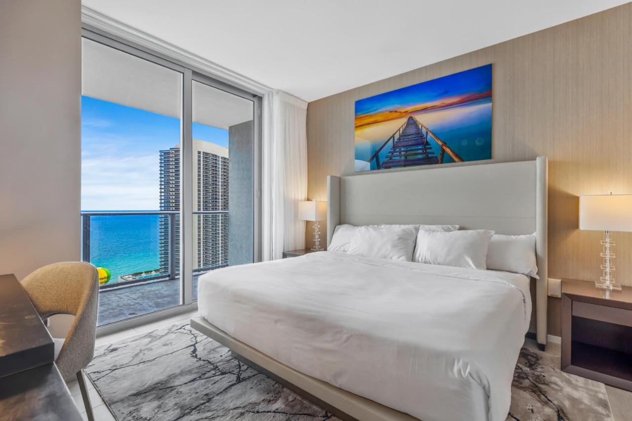 Hyde House - Luxury Waterfront 2Br 2Ba Apartment Suite With Direct Ocean View, Roof Top Pool, Resort Amenities Голливуд Экстерьер фото