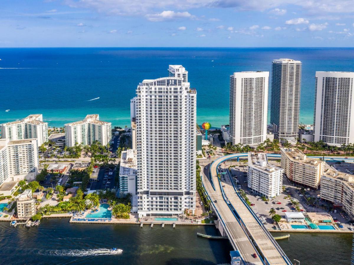 Hyde House - Luxury Waterfront 2Br 2Ba Apartment Suite With Direct Ocean View, Roof Top Pool, Resort Amenities Голливуд Экстерьер фото