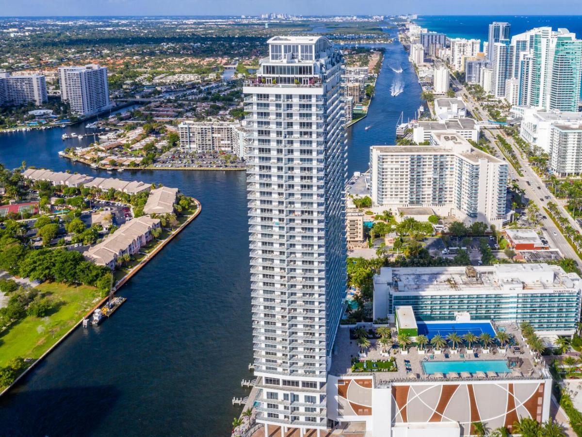 Hyde House - Luxury Waterfront 2Br 2Ba Apartment Suite With Direct Ocean View, Roof Top Pool, Resort Amenities Голливуд Экстерьер фото