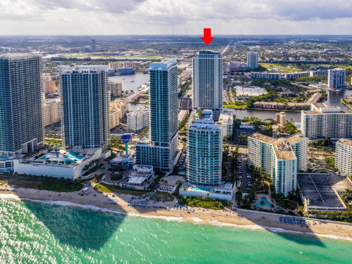 Hyde House - Luxury Waterfront 2Br 2Ba Apartment Suite With Direct Ocean View, Roof Top Pool, Resort Amenities Голливуд Экстерьер фото
