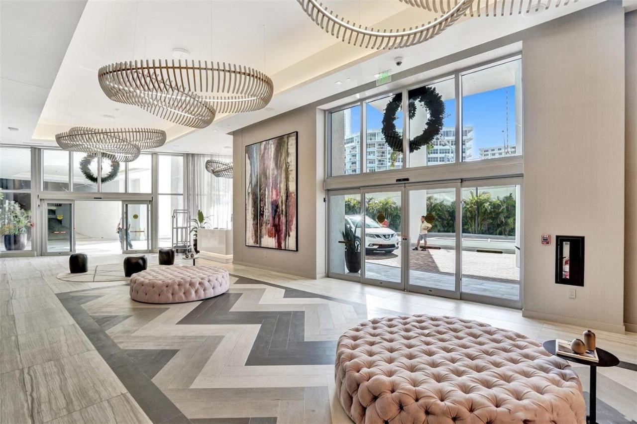 Hyde House - Luxury Waterfront 2Br 2Ba Apartment Suite With Direct Ocean View, Roof Top Pool, Resort Amenities Голливуд Экстерьер фото