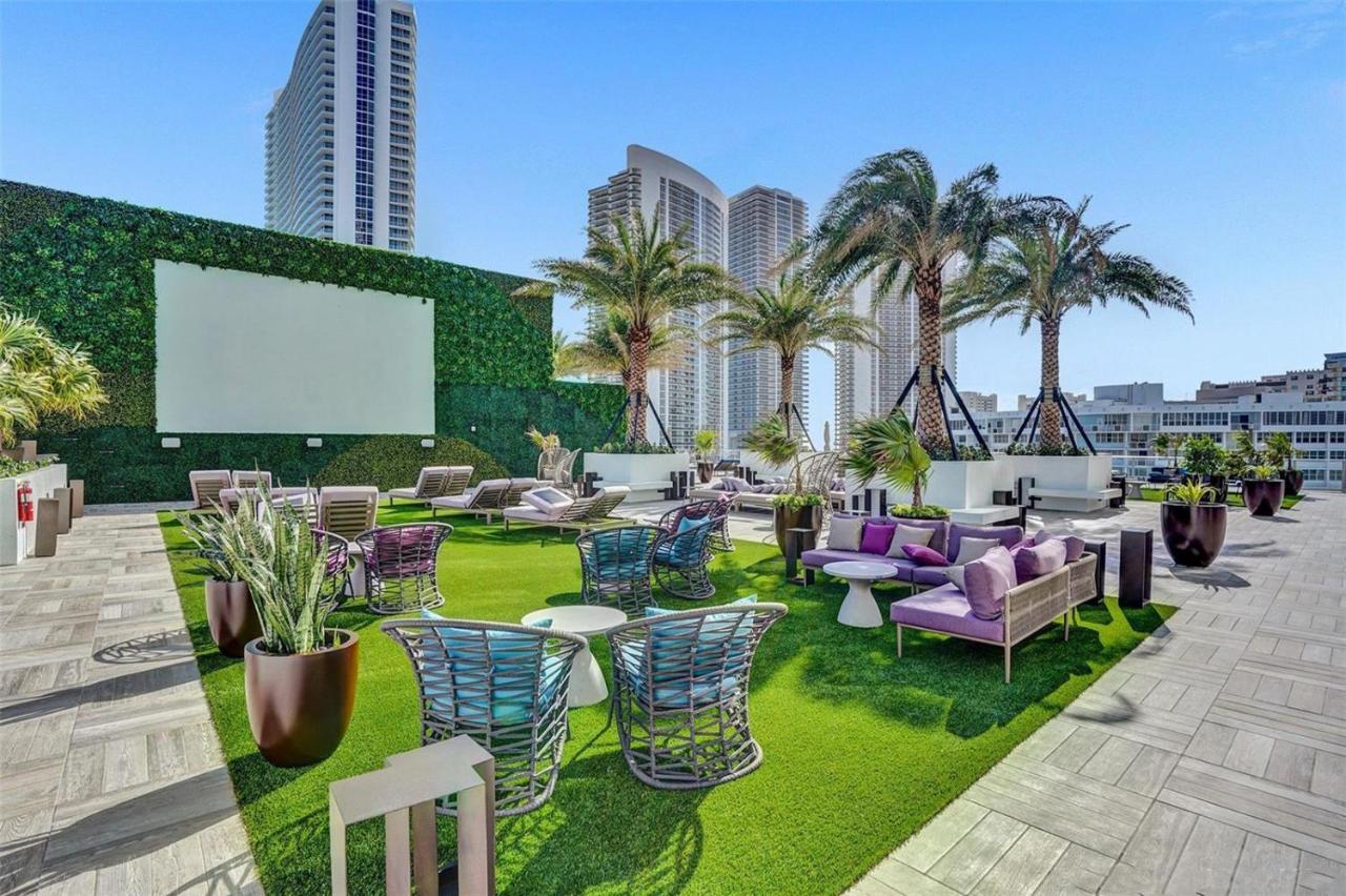 Hyde House - Luxury Waterfront 2Br 2Ba Apartment Suite With Direct Ocean View, Roof Top Pool, Resort Amenities Голливуд Экстерьер фото