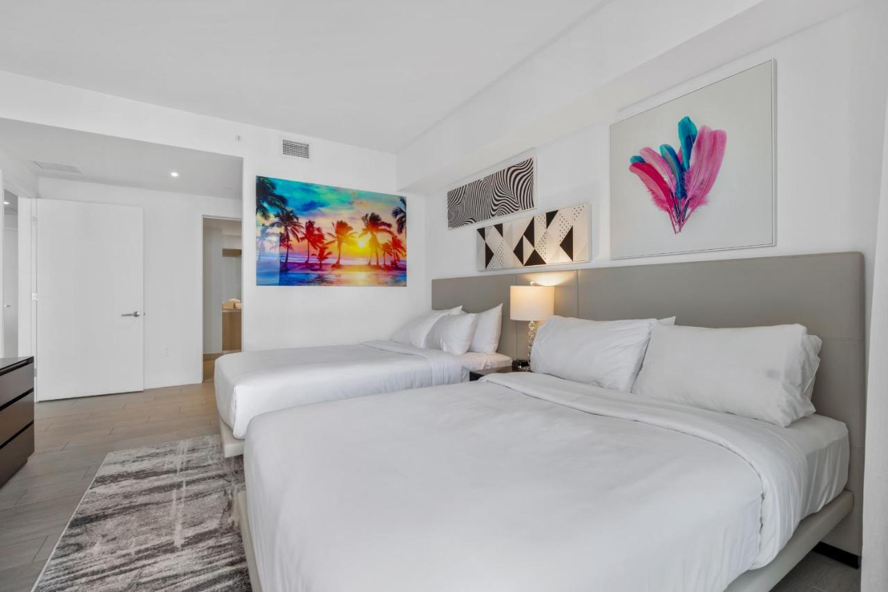 Hyde House - Luxury Waterfront 2Br 2Ba Apartment Suite With Direct Ocean View, Roof Top Pool, Resort Amenities Голливуд Экстерьер фото