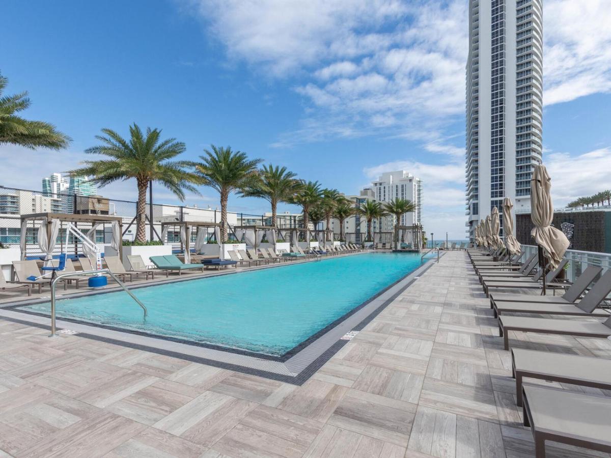 Hyde House - Luxury Waterfront 2Br 2Ba Apartment Suite With Direct Ocean View, Roof Top Pool, Resort Amenities Голливуд Экстерьер фото