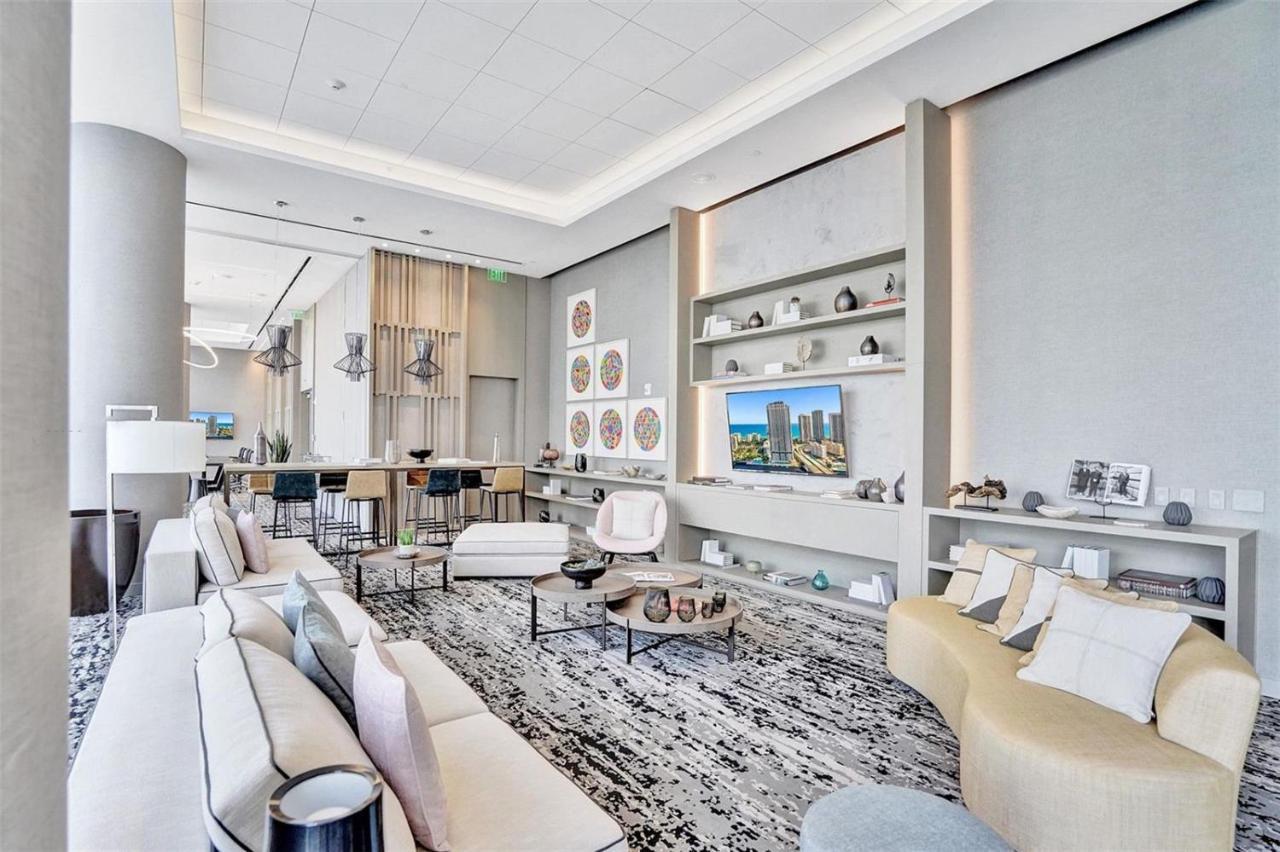 Hyde House - Luxury Waterfront 2Br 2Ba Apartment Suite With Direct Ocean View, Roof Top Pool, Resort Amenities Голливуд Экстерьер фото